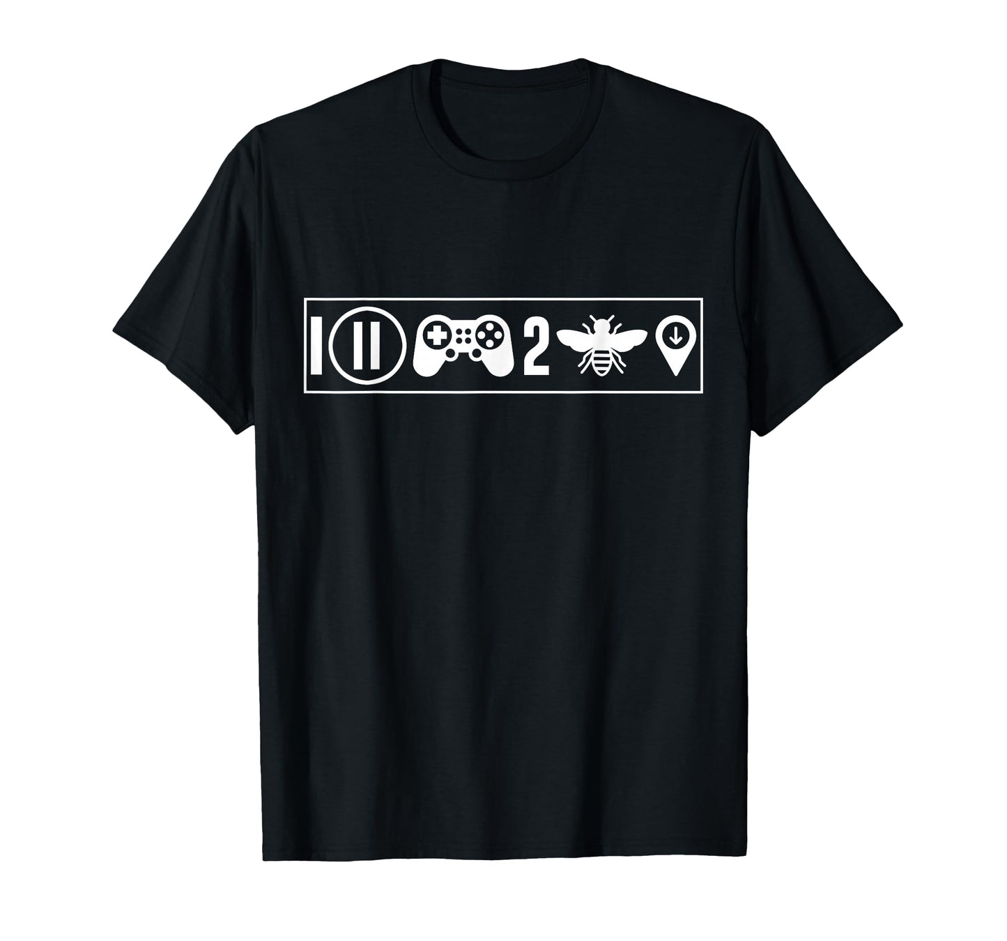 I Paused My Game To Be Here Funny Gamer T-Shirt