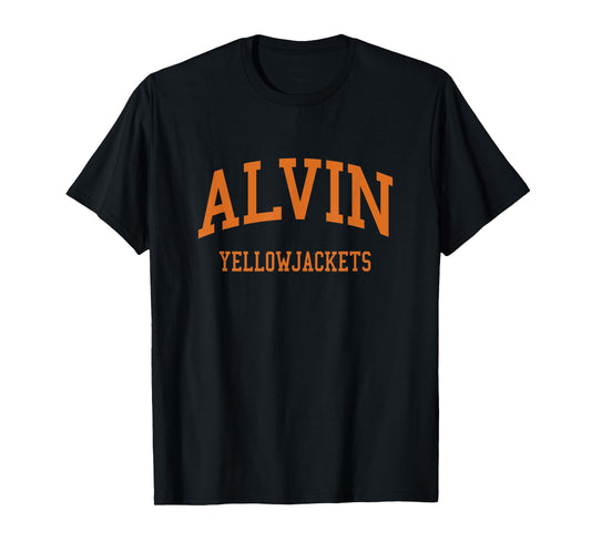 Alvin High School HS Alvin TX Retro Sports T-Shirt