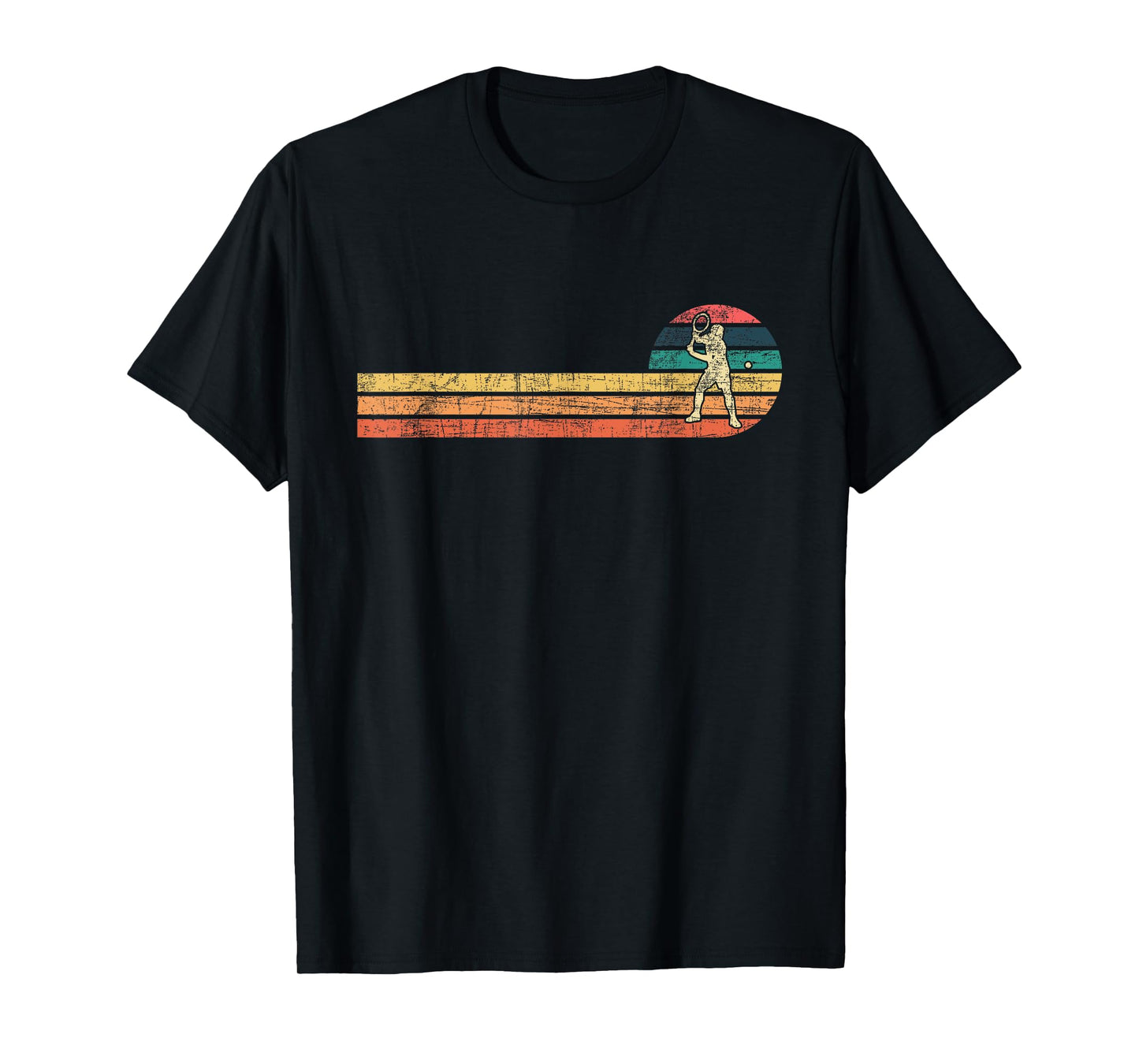 Retro Vintage Tennis Player - Sports Game Tournament Lover T-Shirt