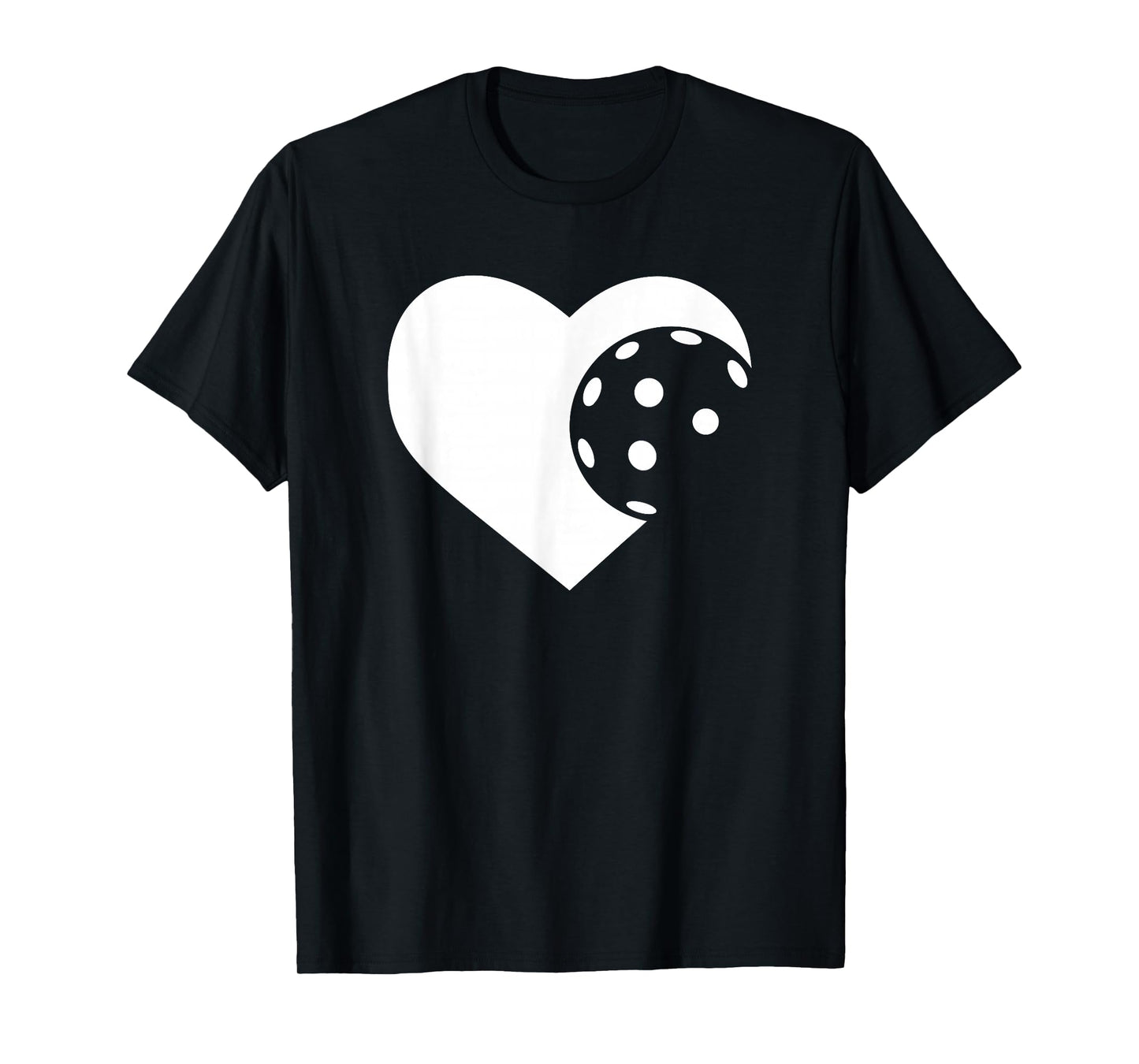 Pickleball Lover Heart T-Shirt
