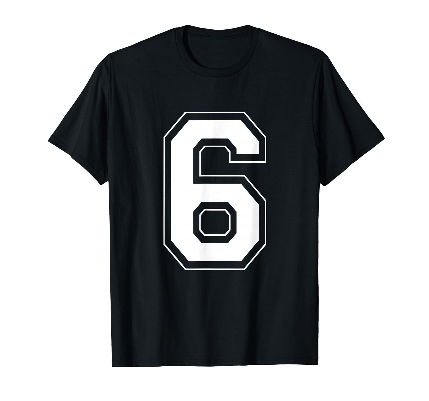 Number 6 7 Funny Meme Saying 6 7 Six Seven 6th 7th 2 Side T-Shirt