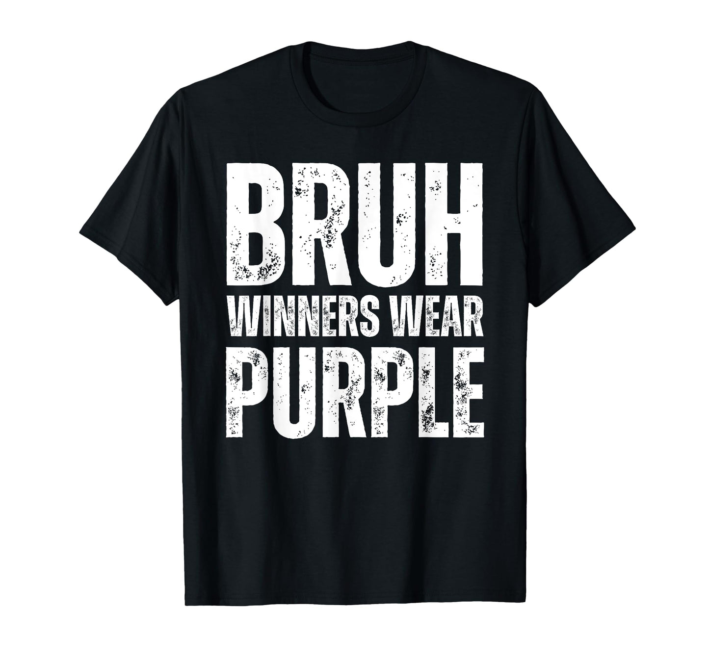Winners Wear Purple Team Spirit Week Game Color Sports day T-Shirt