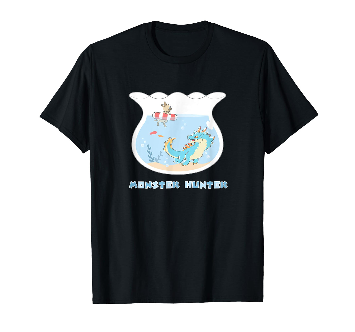 Monster Hunter Lagiacrus & Felyne FP T-Shirt