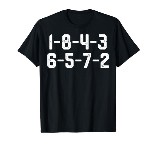 18436572 Firing Order Small Block Engine V8 Big Block Tee T-Shirt