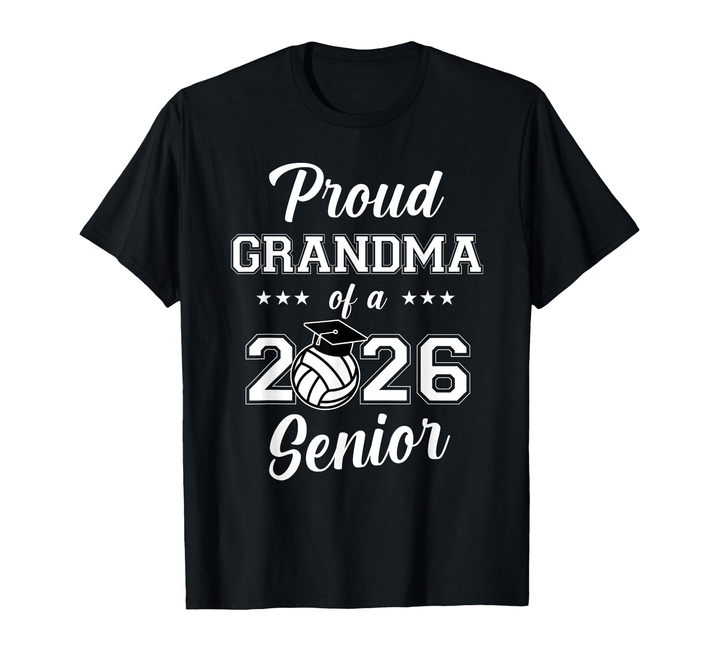 Proud Grandma of a 2026 Senior Volleyball Player T-Shirt