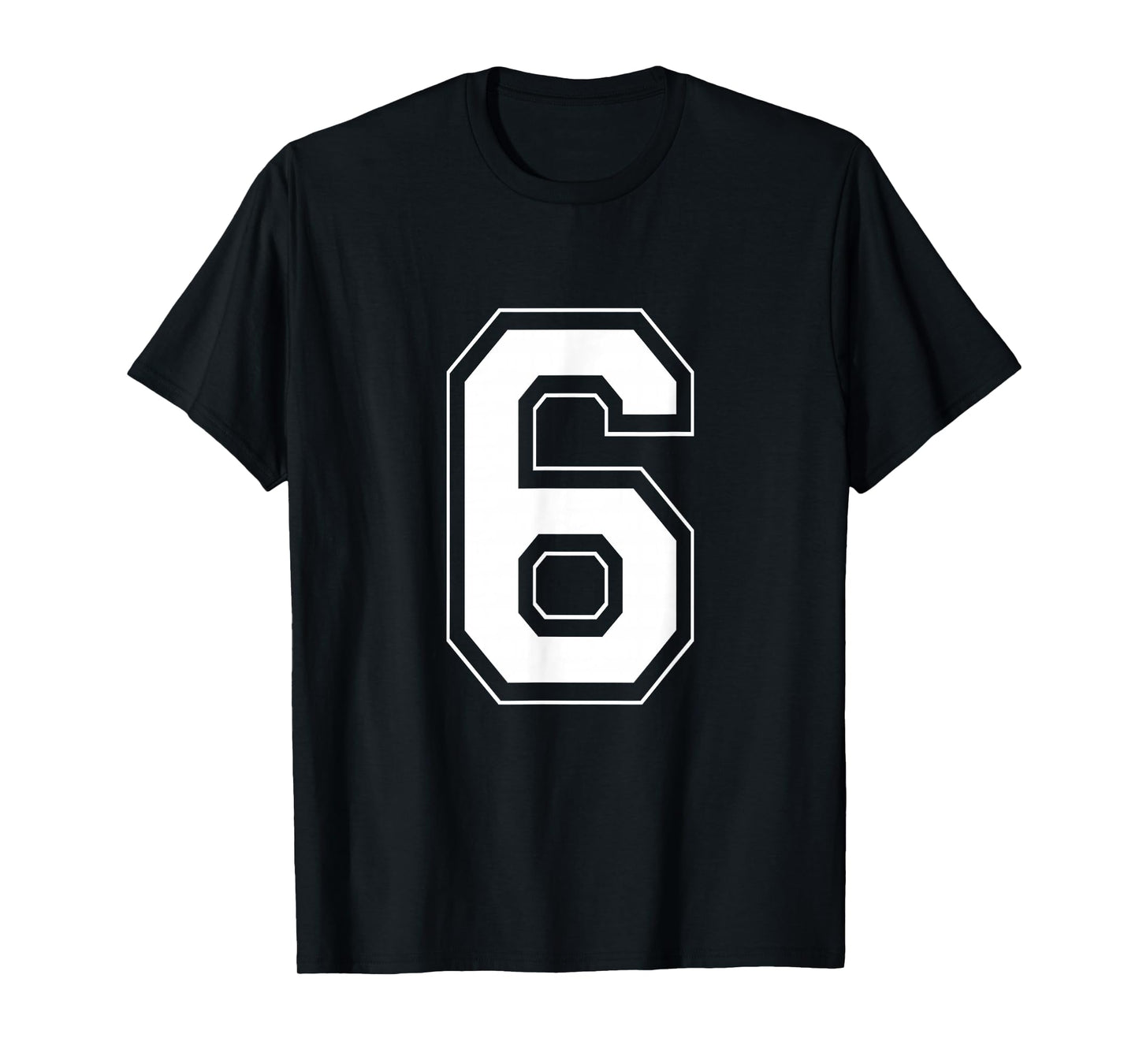 Number 6 Funny Meme Saying 6 7 Six Seven 6th Birthday 6 Year T-Shirt