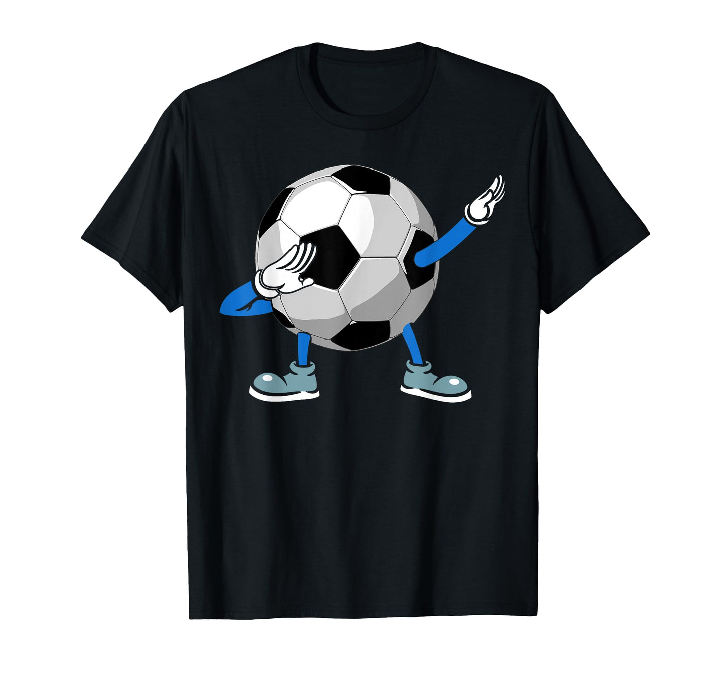 Retro Dabbing Soccer Ball for Boys, Men, and Sports Players T-Shirt
