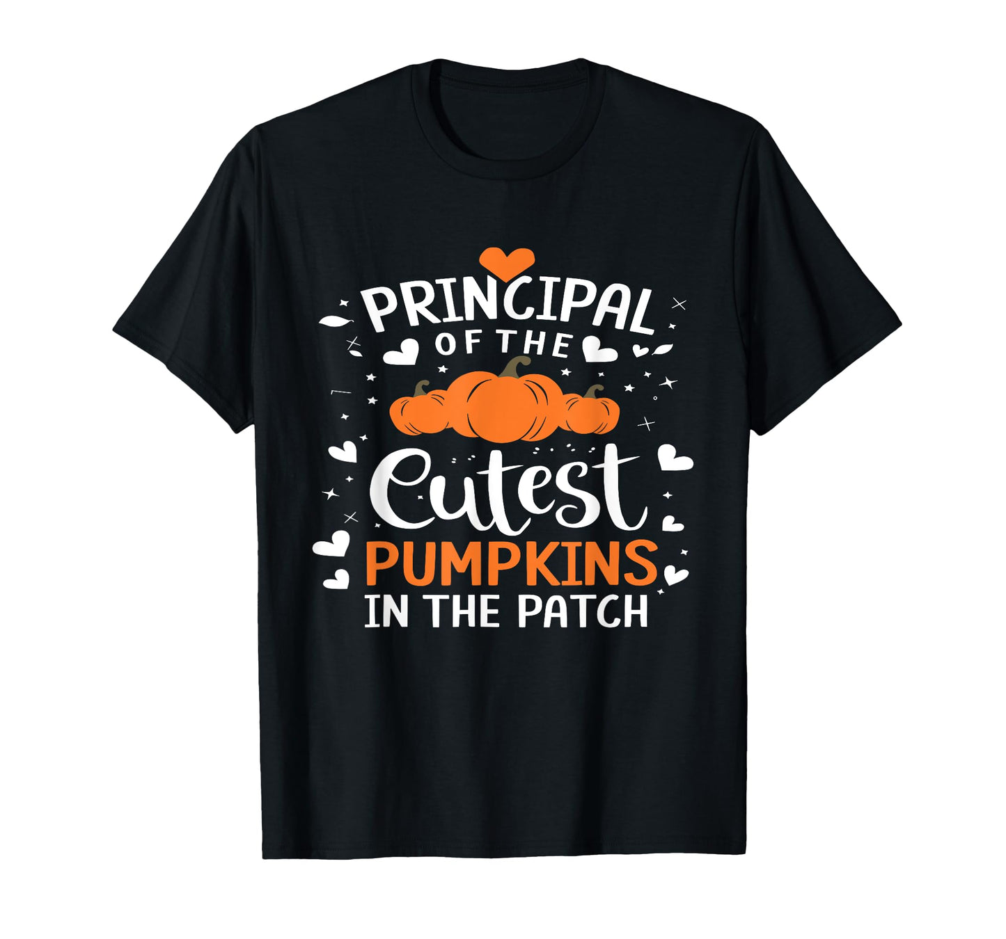 Principal Of The Cutest Pumpkins In The Patch Halloween Tee T-Shirt
