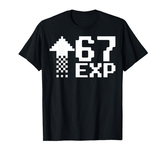 67 Gaming Kids Drip Meme Funny Six Seven Gen Alpha Slang T-Shirt