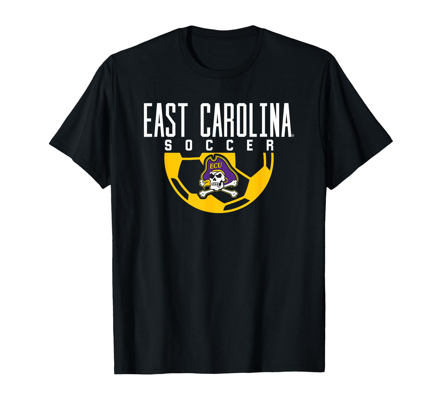 East Carolina University ECU Pirates Soccer Arch T-Shirt