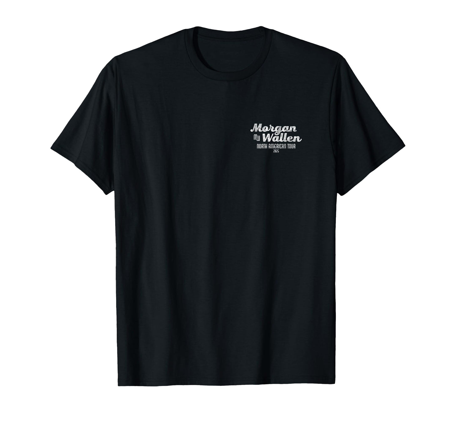 Official Morgan Wallen Exclusive 2025 Tour Blue T-Shirt