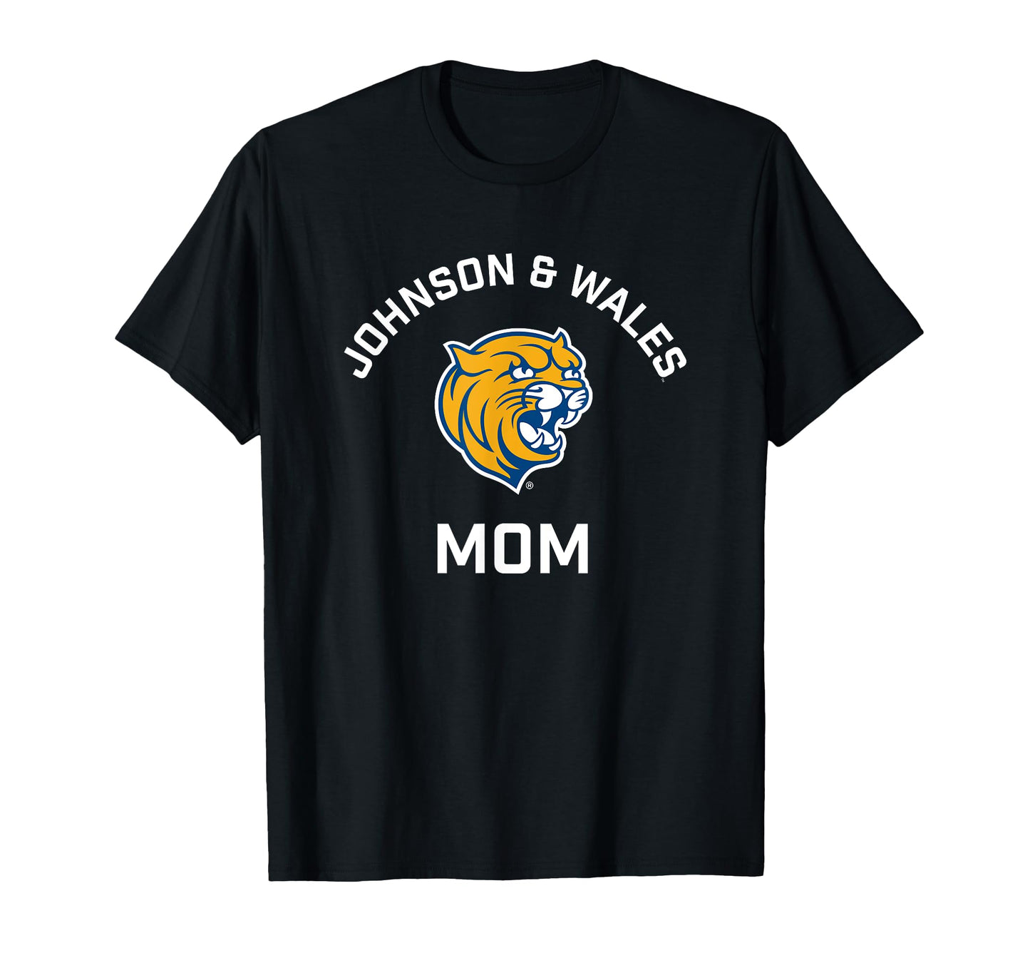 Johnson and Wales University JWU Wildcats Arched Mom T-Shirt