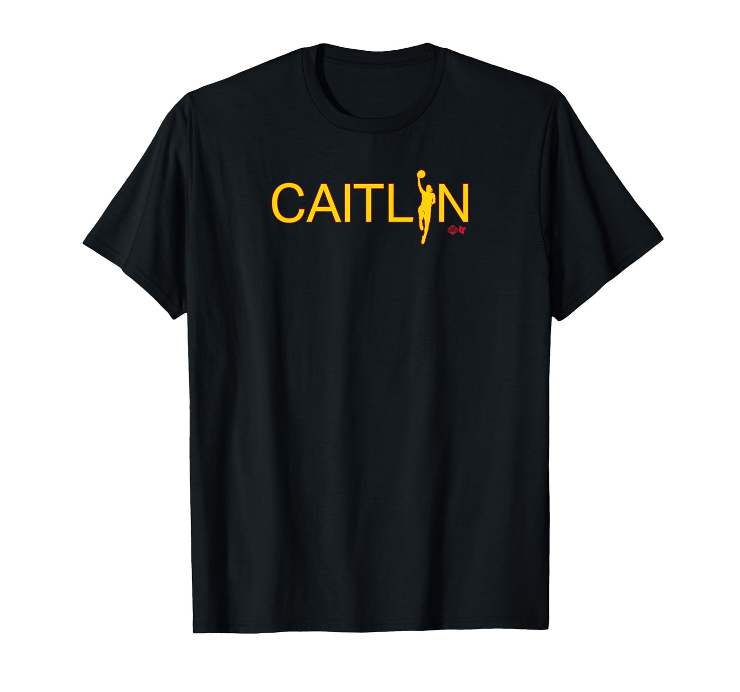 Caitlin Clark: Text Silo - Indiana Basketball T-Shirt