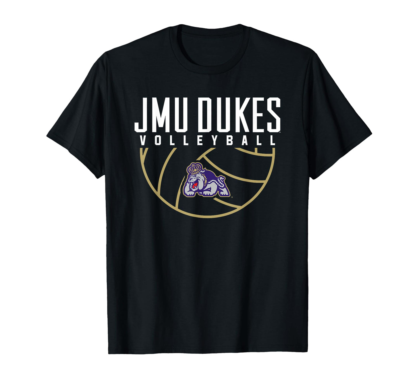 James Madison University JMU Dukes Volleyball Arch T-Shirt