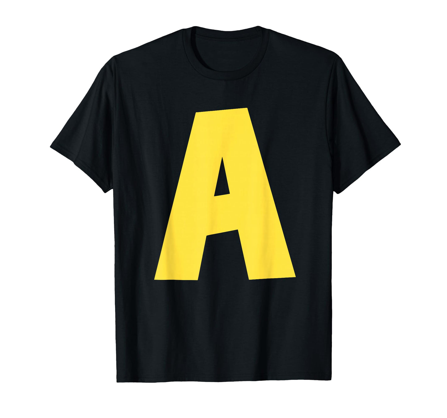 Letter A Funny Group Matching Halloween for Women Men Kids T-Shirt