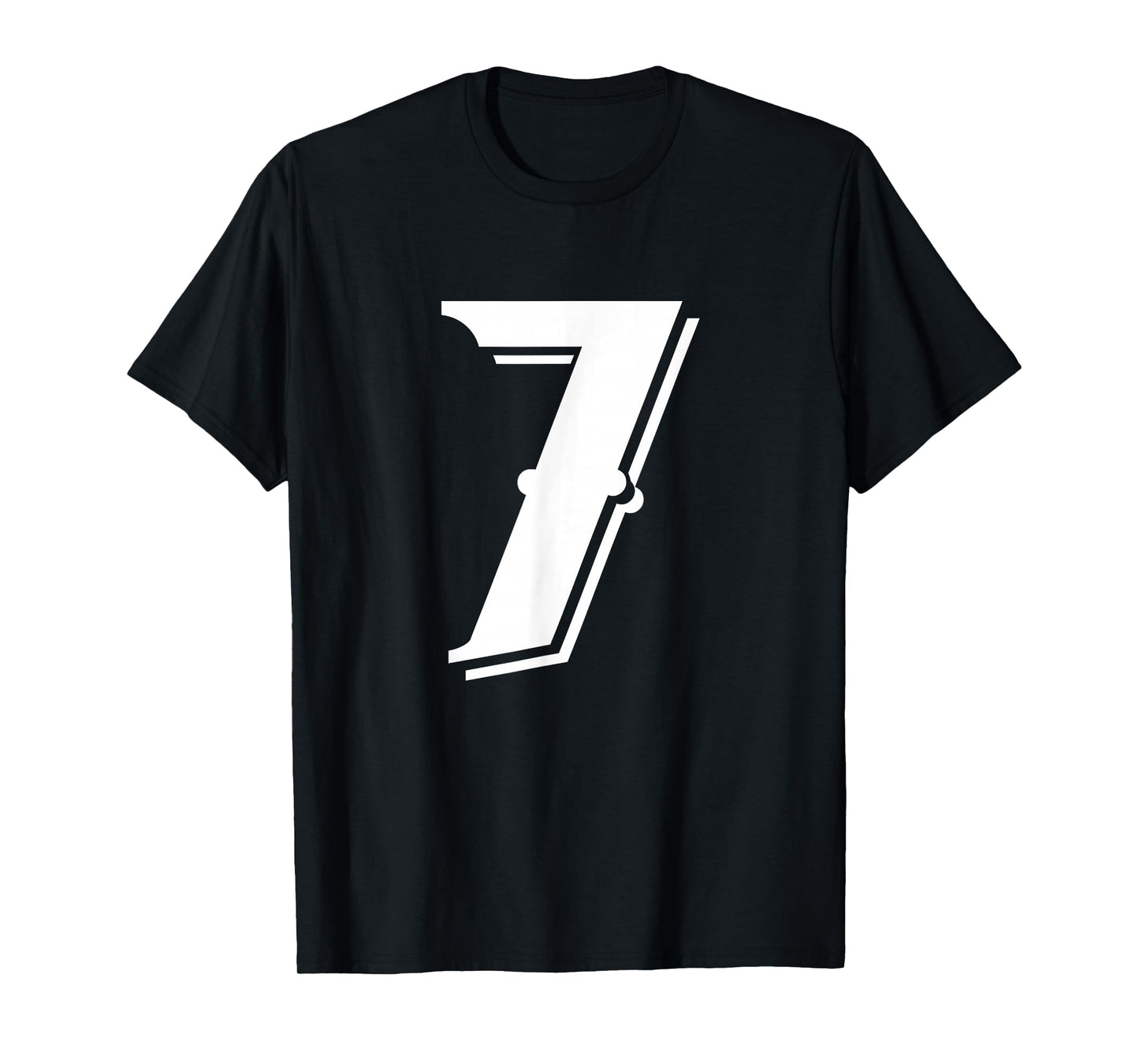 Number 7 Funny Meme Saying 6 7 Six Seven 7th Birthday 7 Year T-Shirt