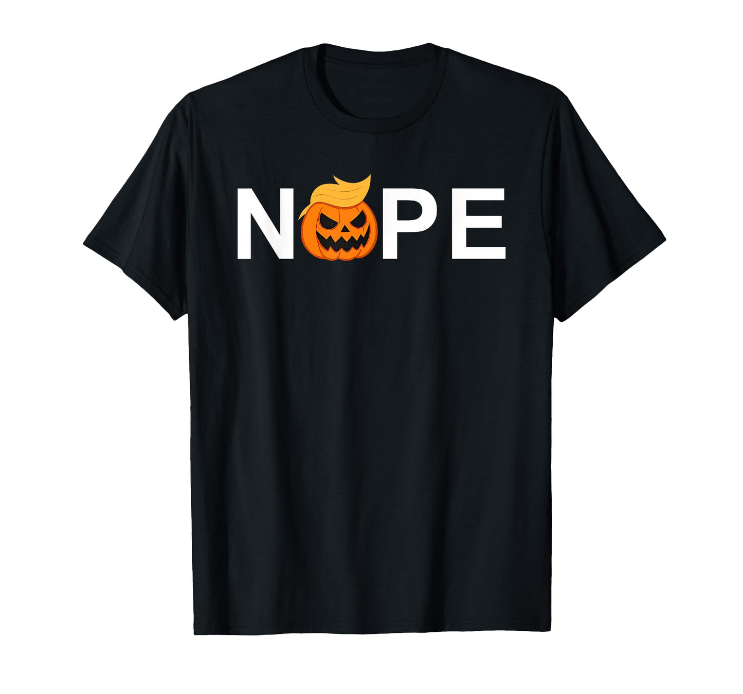Nope No Kings Funny Halloween T-Shirt