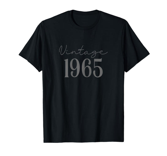 60 Years Old Retro Vintage 1965 60th Birthday For Women T-Shirt