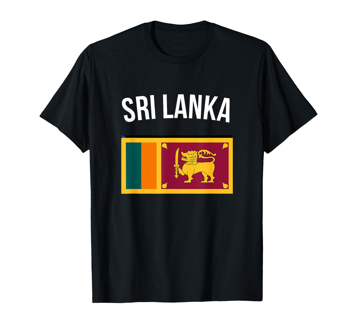 Sri Lanka T-shirt Sri Lankan Flag Tee Pride Travel Souvenir T-Shirt