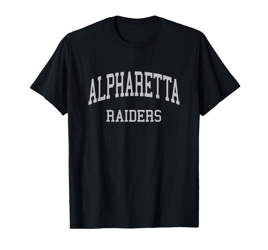 Alpharetta High School HS Alpharetta GA Retro Sports T-Shirt