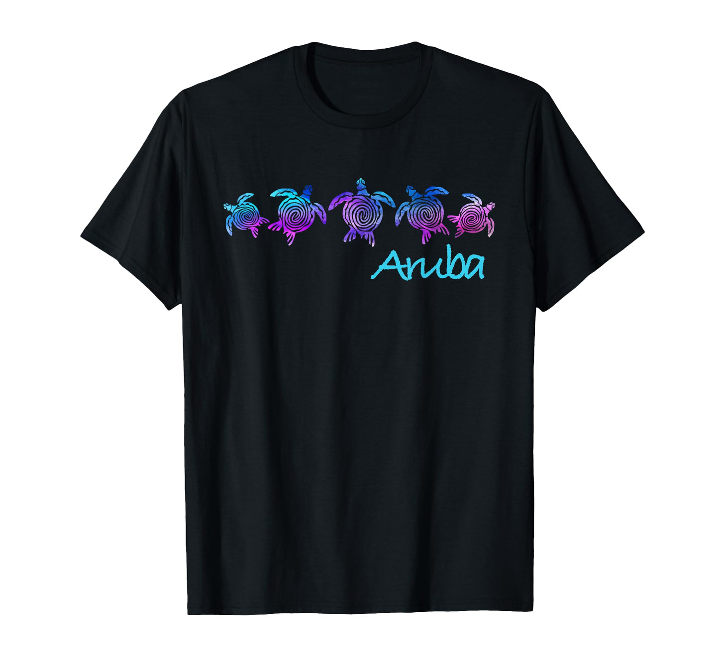 Aruba Beach Design / Tribal Turtle Gift T-Shirt