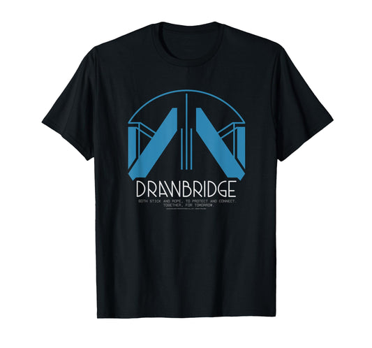 Death Stranding 2 Drawbridge Logo Gaming T-Shirt