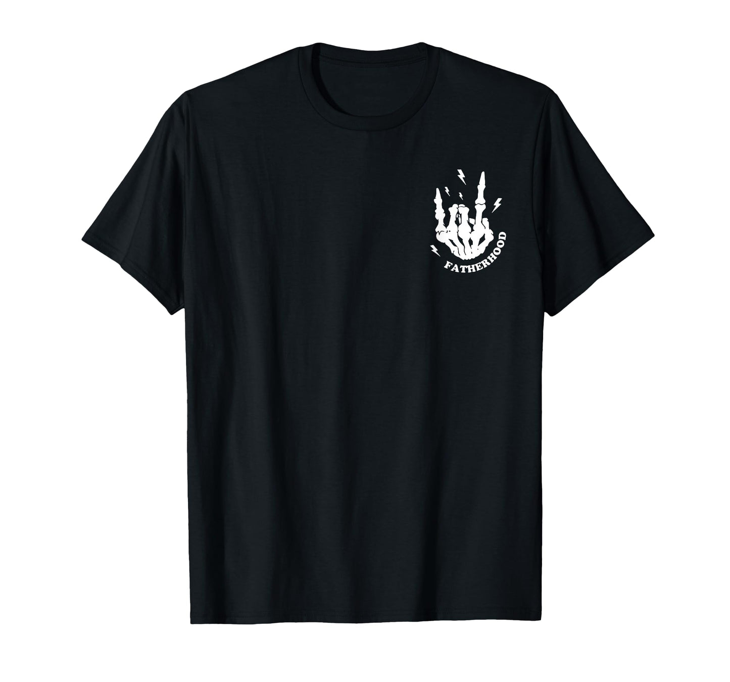 Fatherhood Some Days I Rock It Father's Day Skeleton Dad T-Shirt