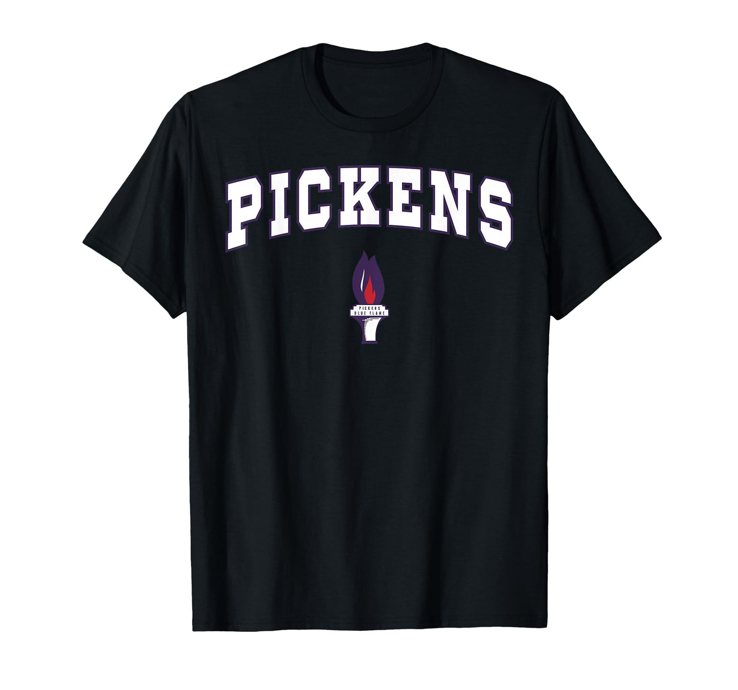 Pickens High School Blue Flames T-Shirt C2 T-Shirt