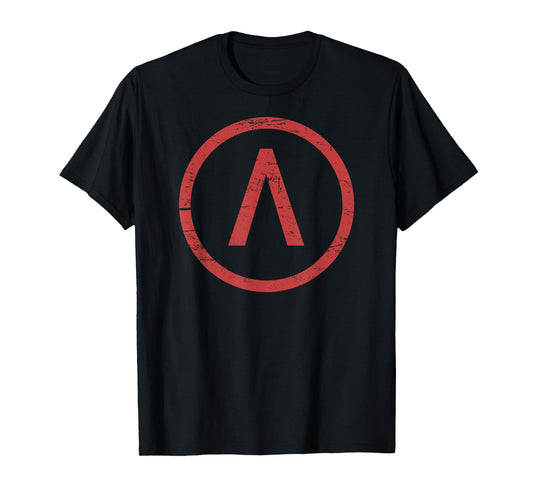 Ancient Greece Spartan Lambda Distressed T-Shirt T-Shirt
