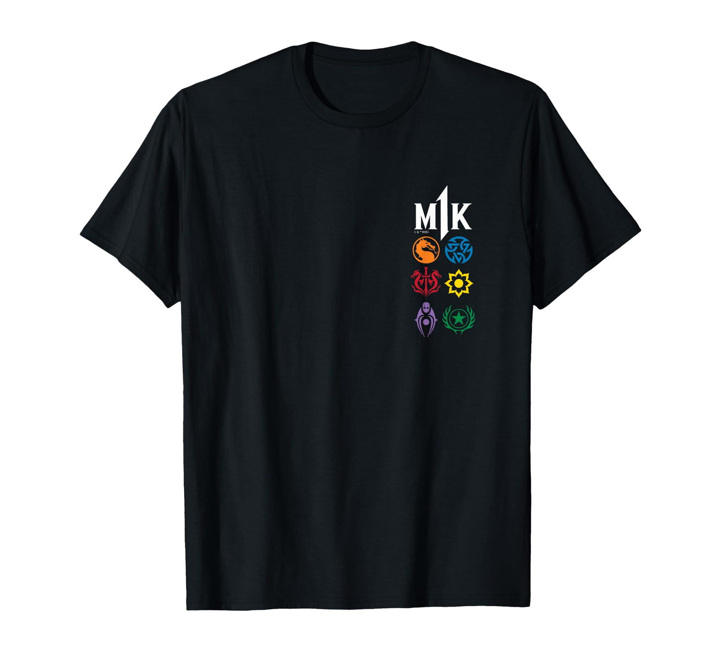 Mortal Kombat - Icon Stack T-Shirt