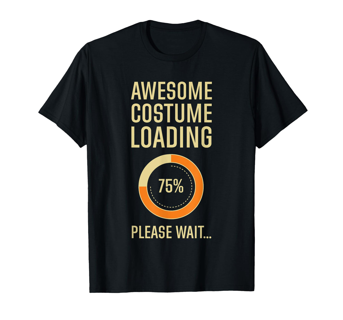 Costume Loading Programmer Gamer Nerd Geek Techie Halloween T-Shirt