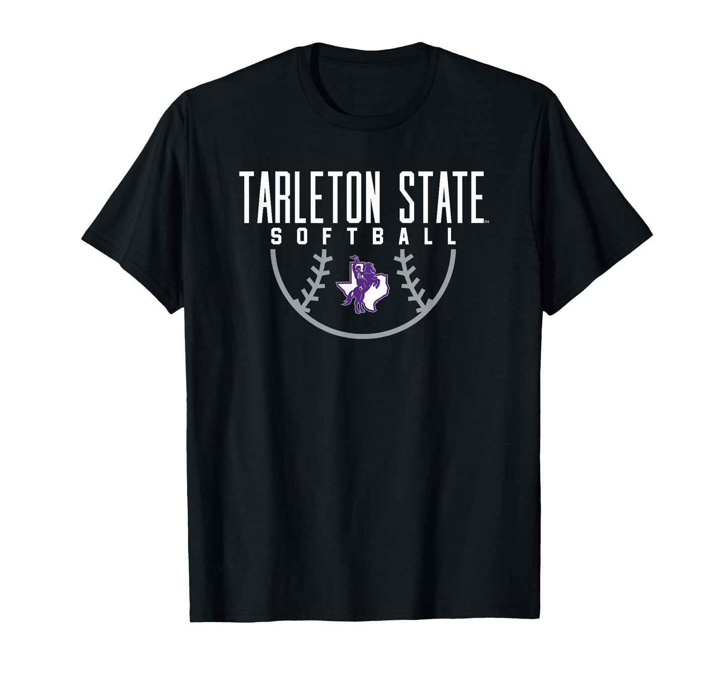 Tarleton State University Texans Softball Arch T-Shirt