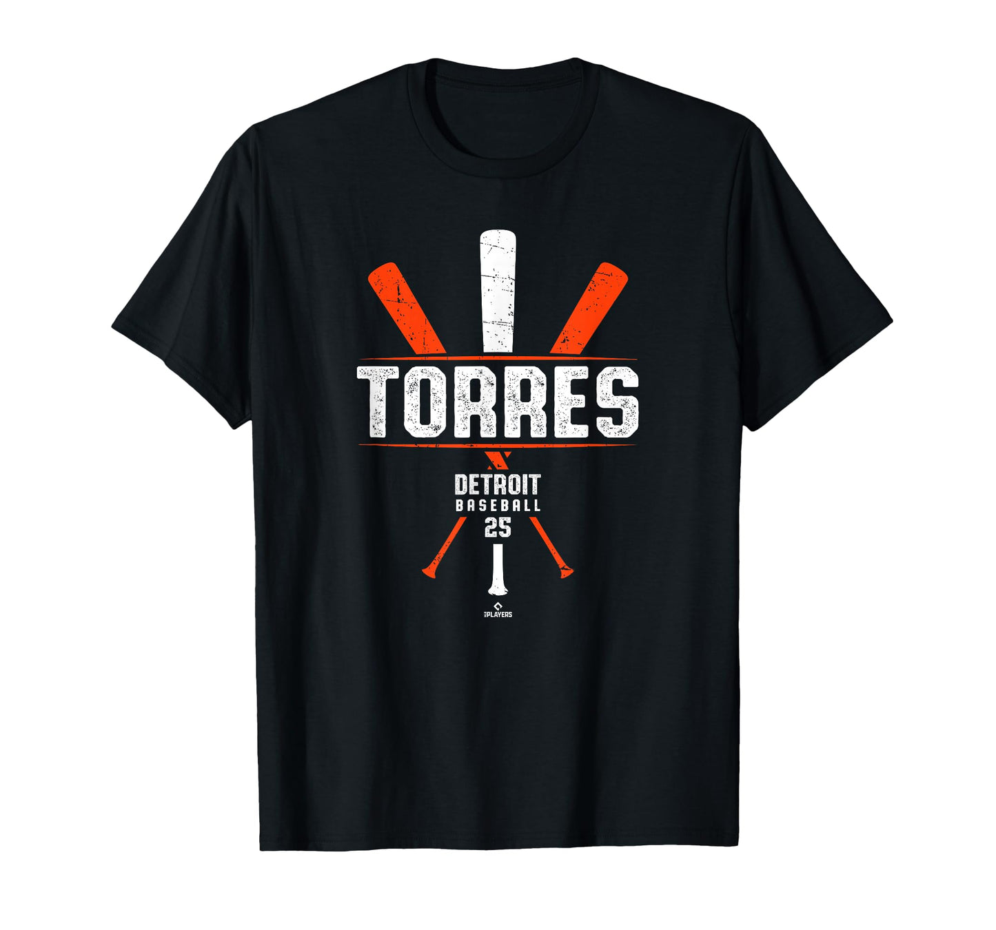 Vintage Baseball Bat Gameday Gleyber Torres Detroit Baseball T-Shirt