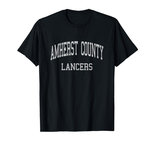Amherst County High School HS Amherst VA Retro Sports T-Shirt