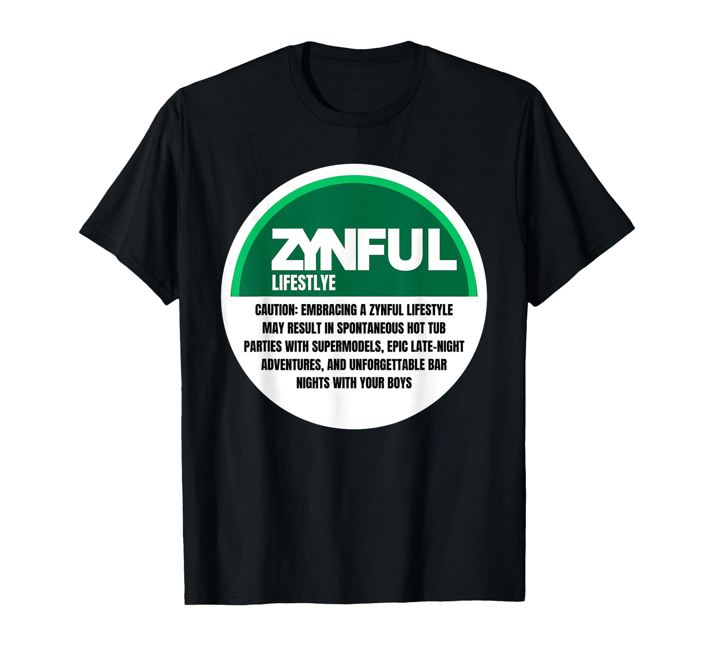 Funny Flavored Nicotine Pouch Sinful Lifestyle Lip Pillow T-Shirt