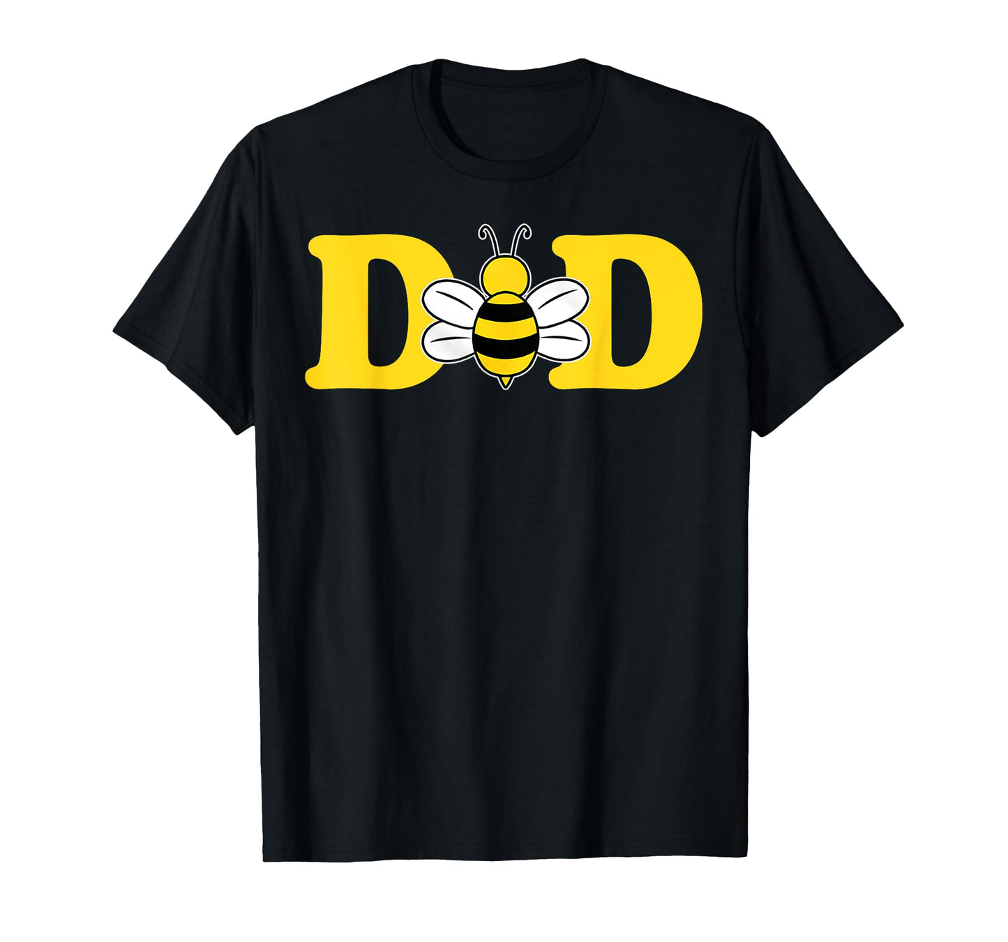 Dad Bee Cute Beekeeping Birthday Party Matching Family Dada T-Shirt