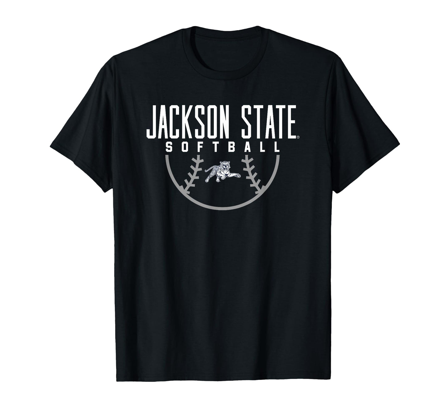 Jackson State University Tigers Softball Arch T-Shirt