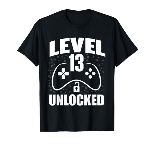 13th Birthday Gaming Gamer 13 Years Old Bday T-Shirt