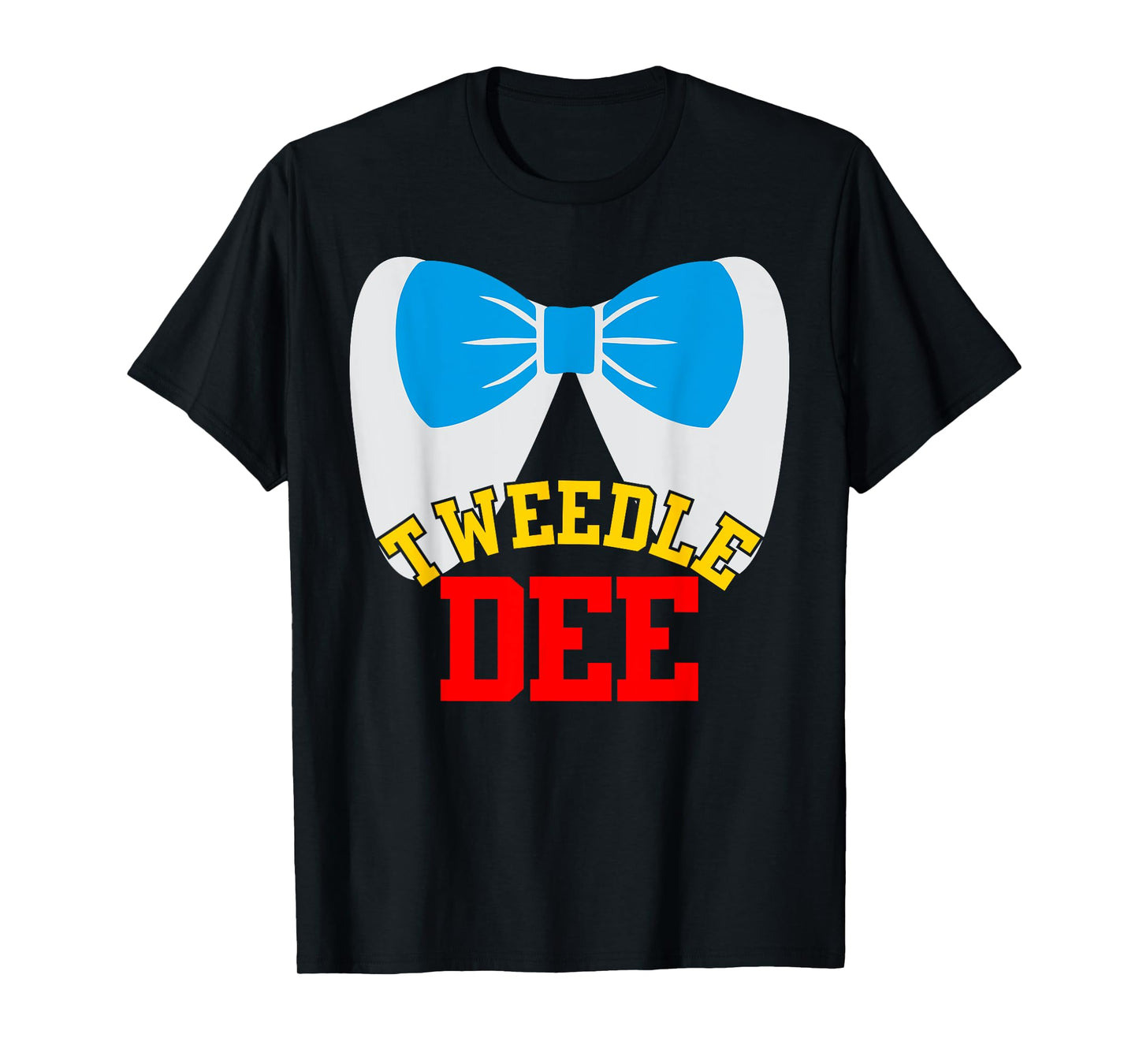 Tweedle Dee Dum funny matching halloween costume for couples T-Shirt