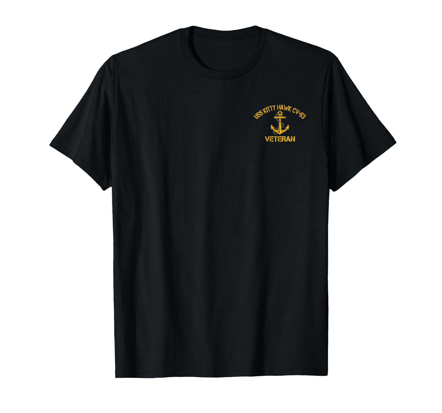 USS Kitty Hawk CV-63 Aircraft Carrier Veteran Veterans Day T-Shirt