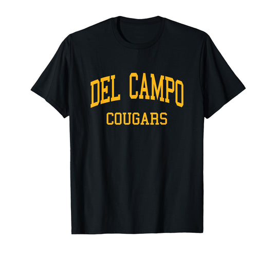 Del Campo High School HS Fair Oaks CA Retro Sports T-Shirt