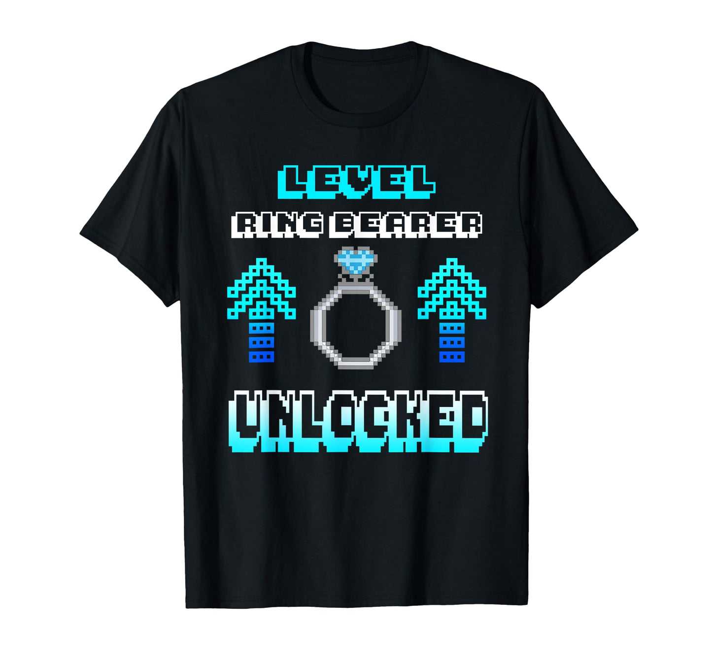Level Ring Wedding Bearer Unlocked Boys Security Kids Gift T-Shirt