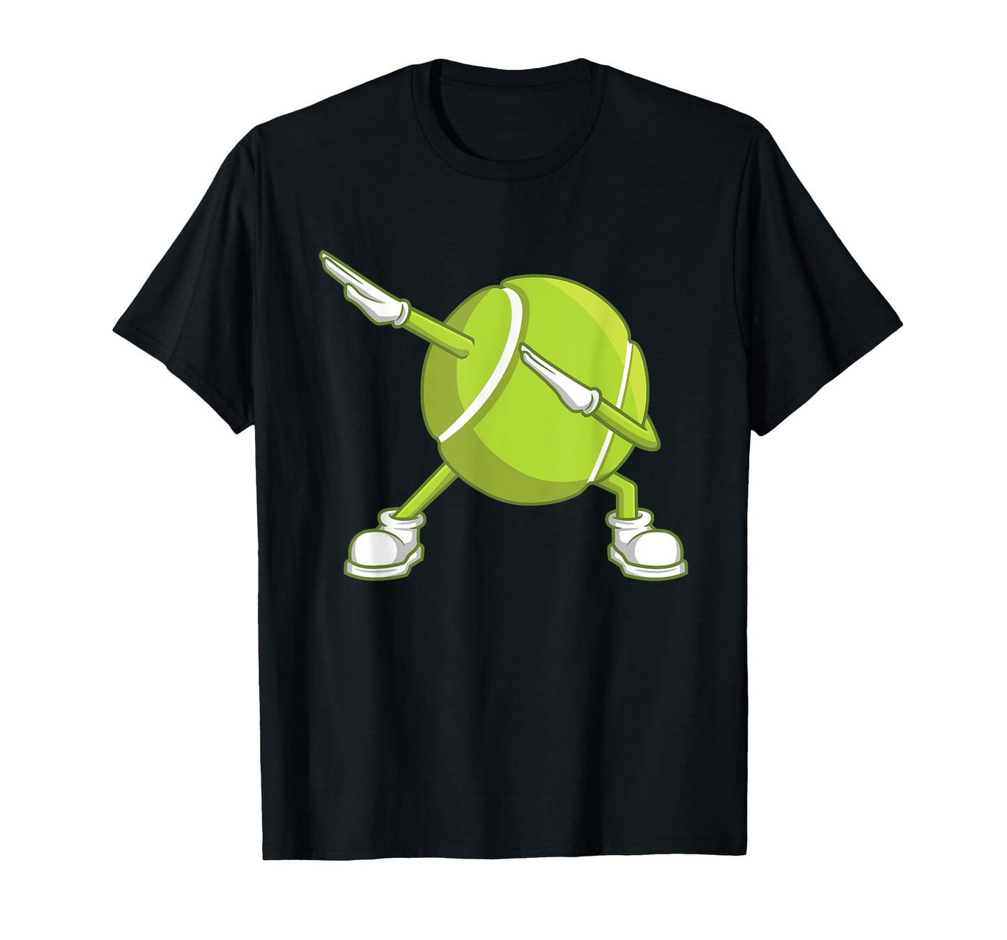 Dabbing Tennis Ball Funny Dab Dance Racket Game Outfit T-Shirt