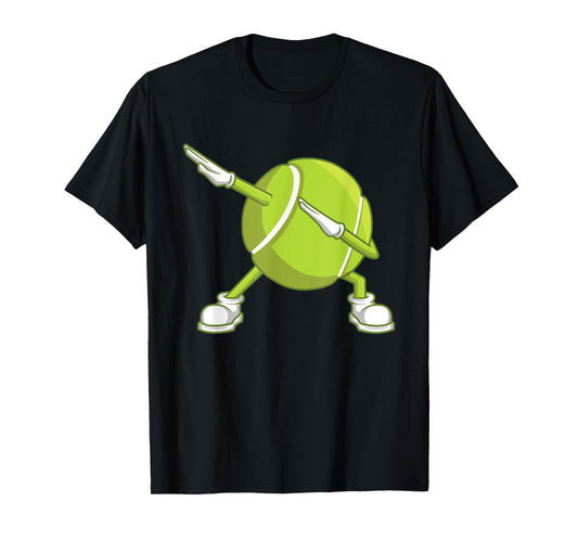 Dabbing Tennis Ball Funny Dab Dance Racket Game Outfit T-Shirt
