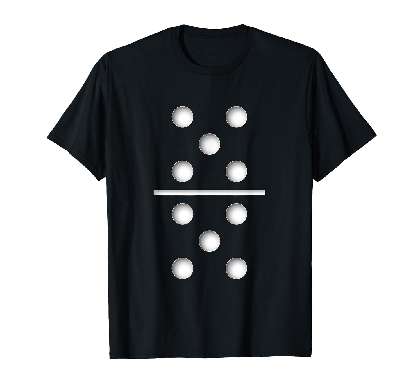 Domino Game 5 5 Shirt Halloween Christmas T-Shirt