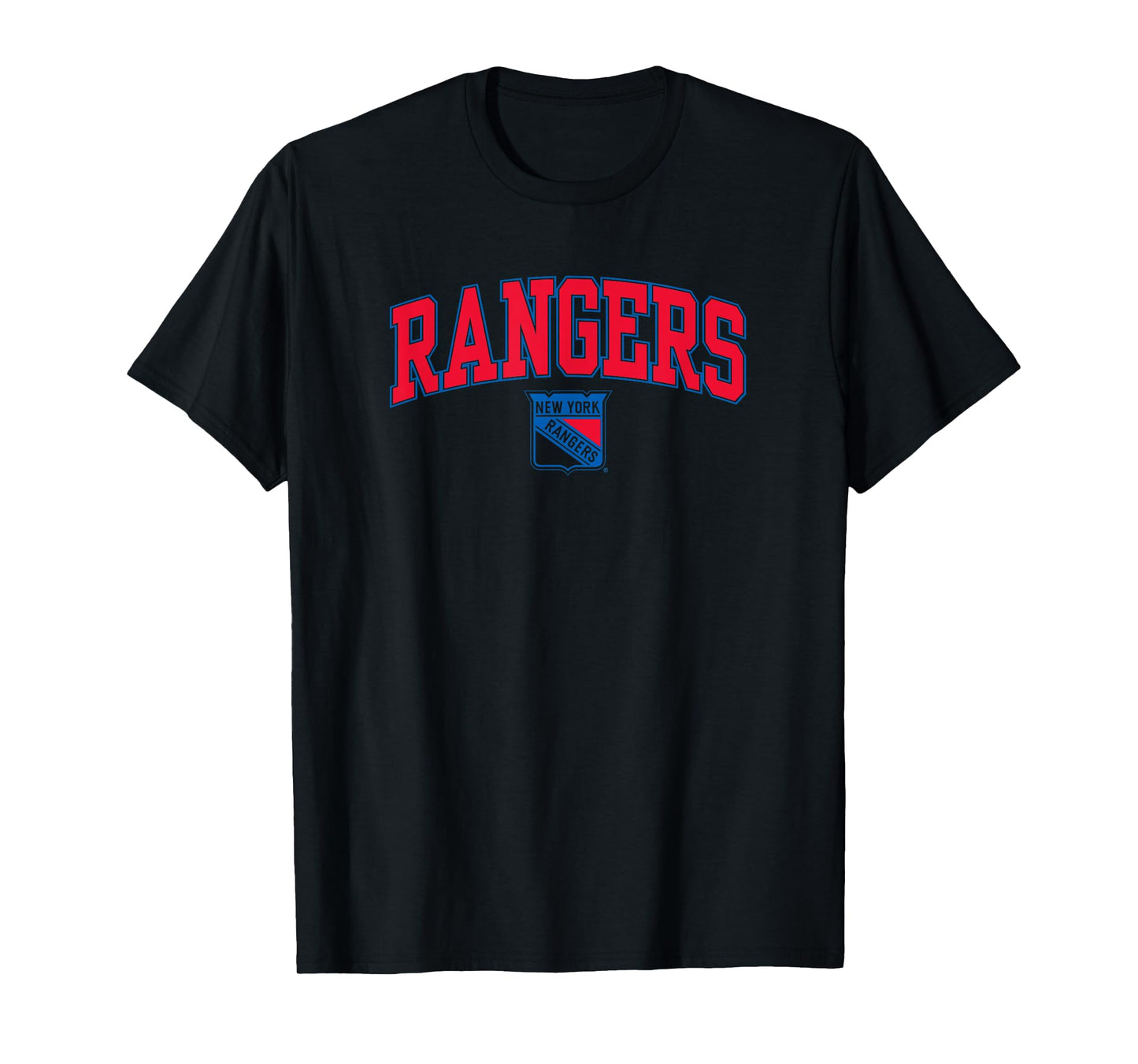 New York Rangers Arch Over White Officially Licensed T-Shirt