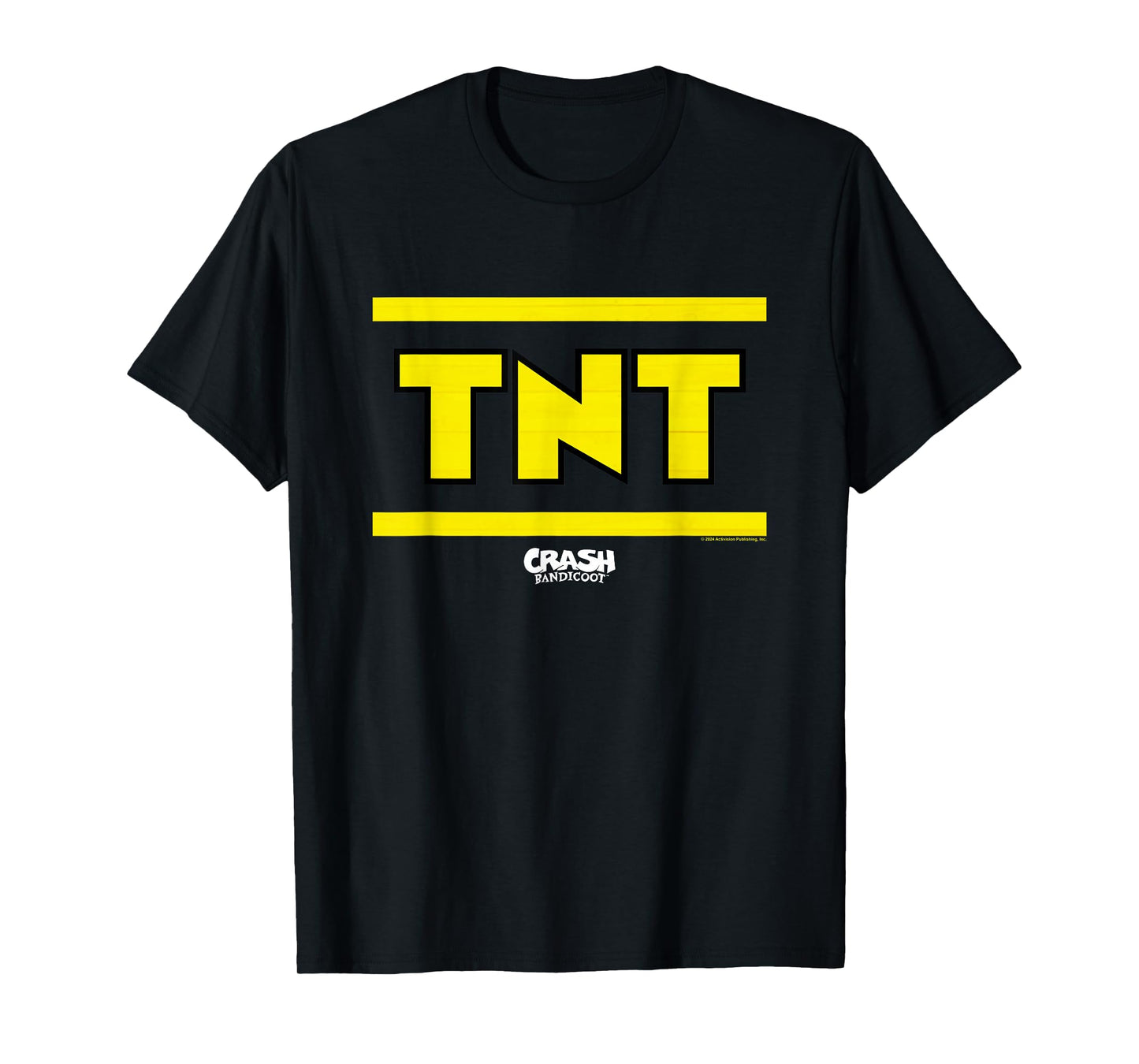 Crash Bandicoot TNT Box Big Chest Logo T-Shirt