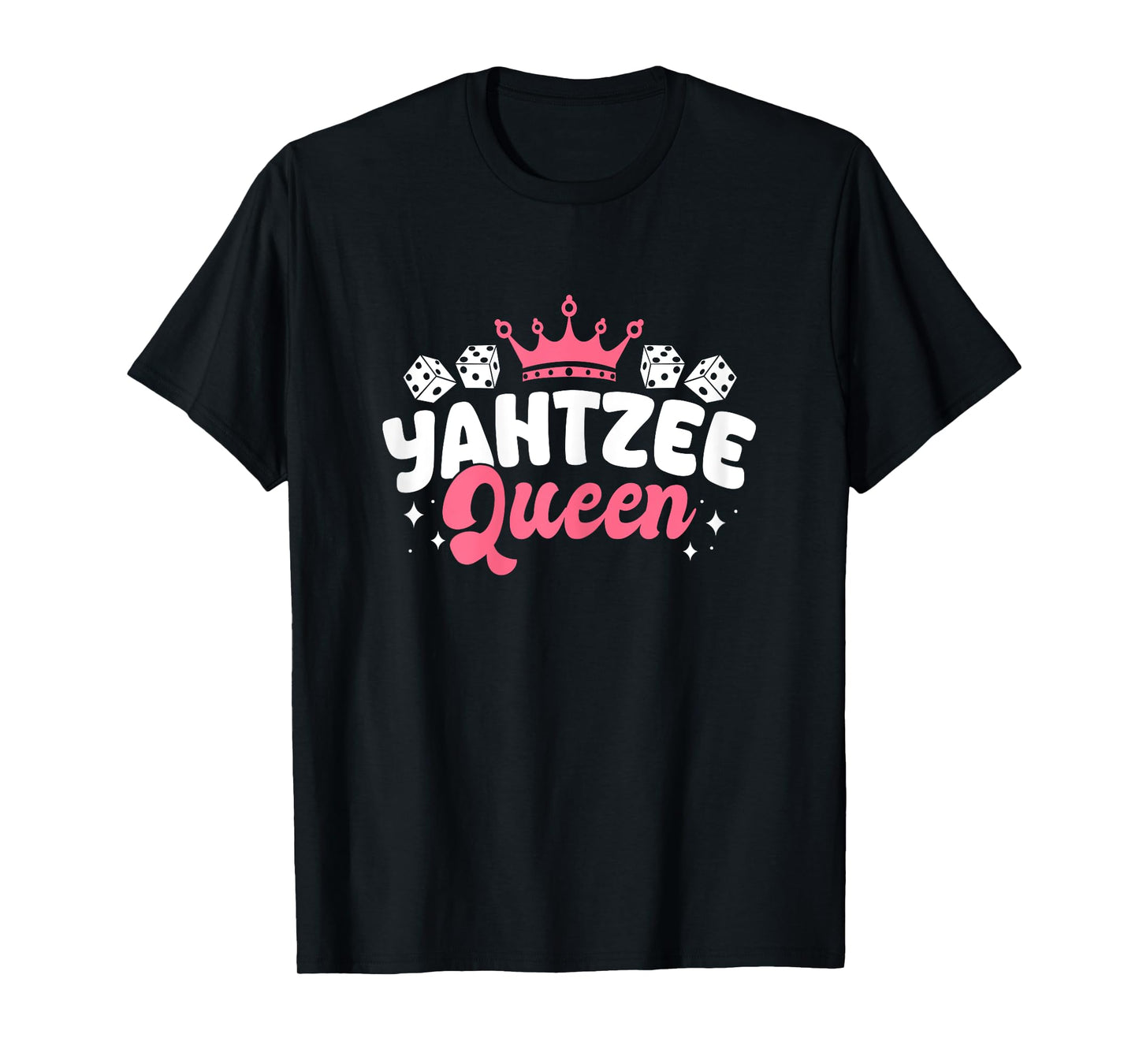 Yahtzee Queen Dice Game T-Shirt