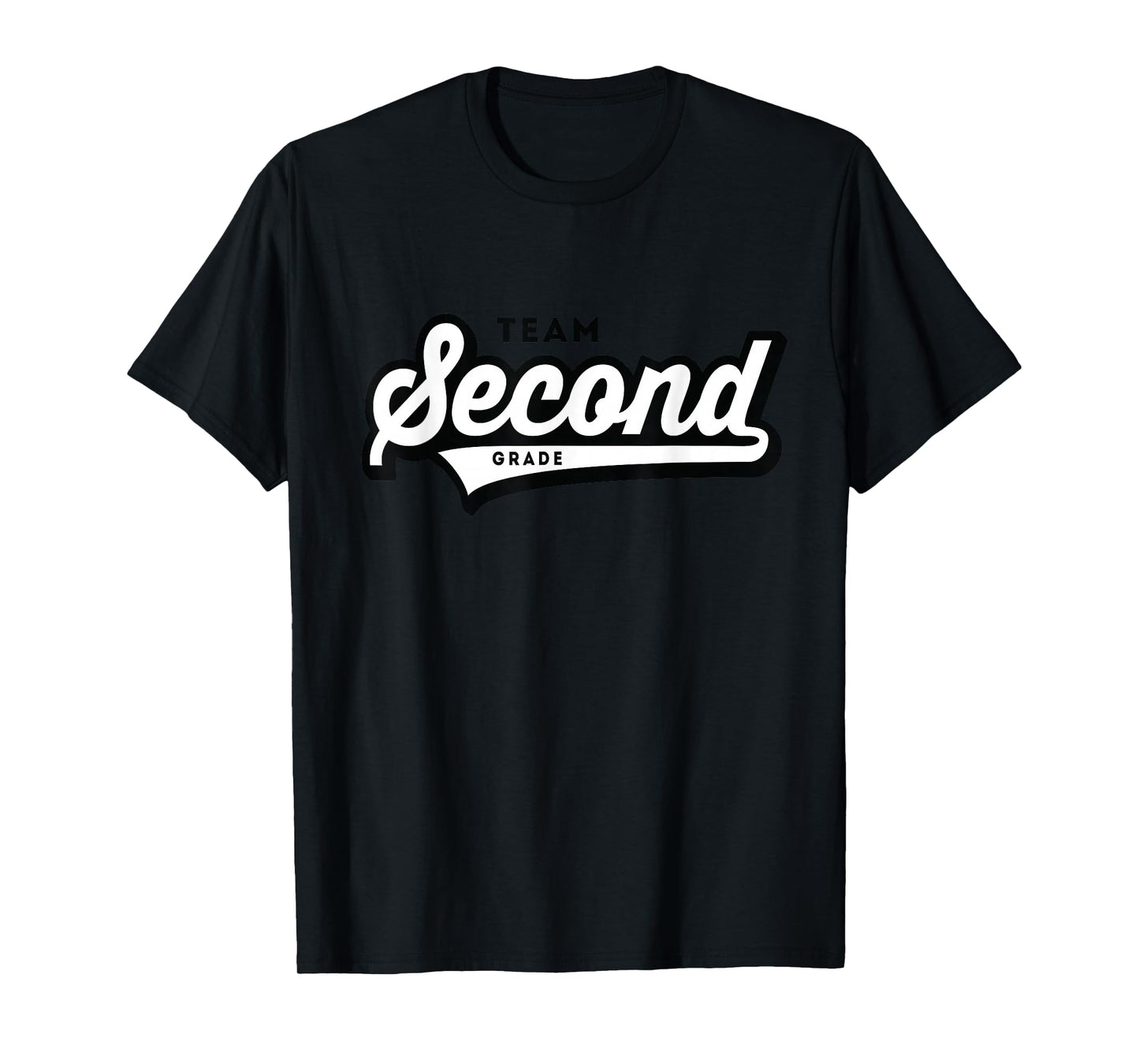 2nd Grade TEAM School Teacher Second Baseball-Style Shirt T-Shirt