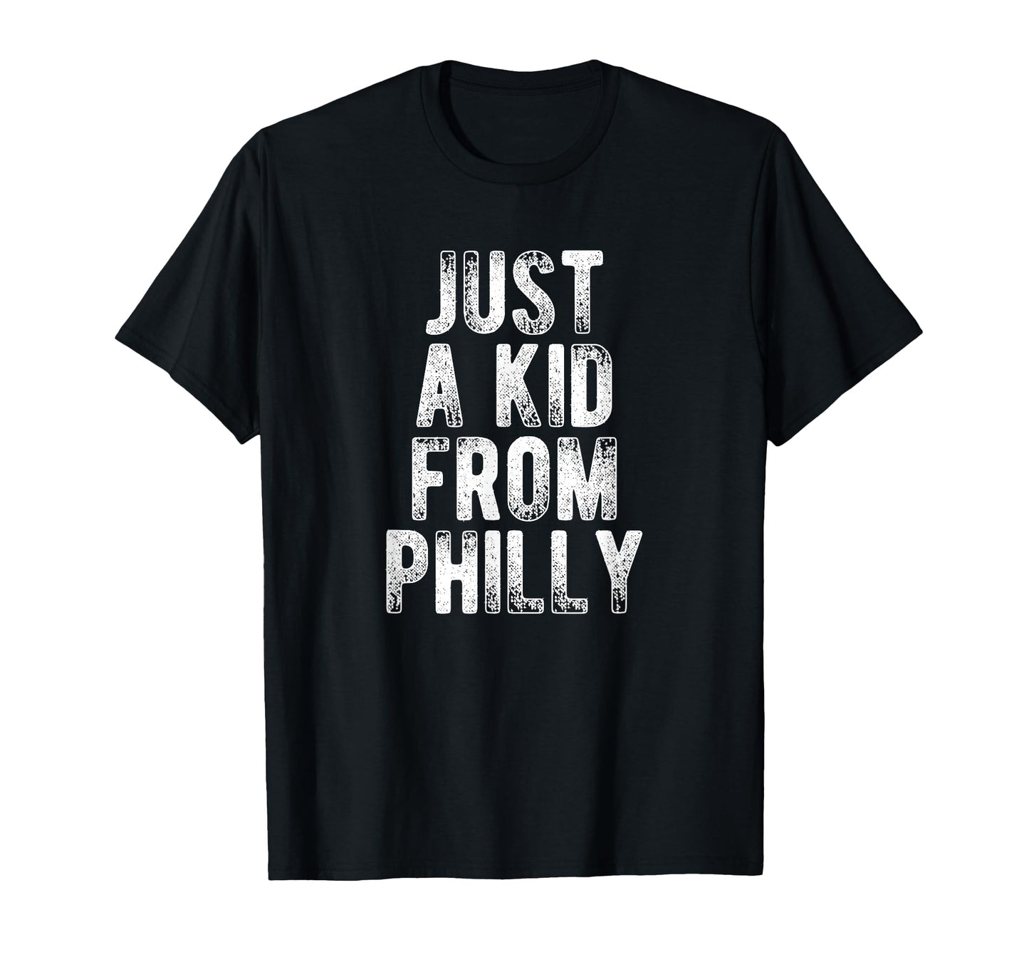 Just A Kid From Philly Retro Love Hometown Philly T-Shirt